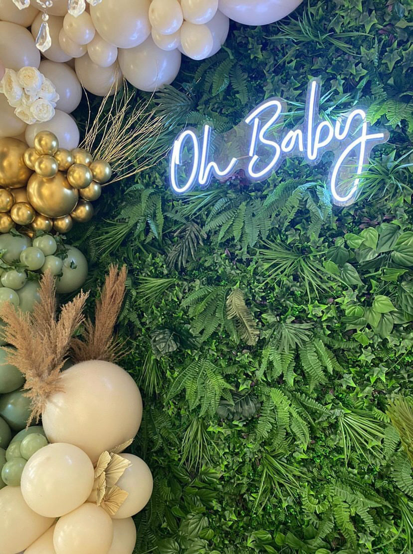 Oh Baby Neon Sign