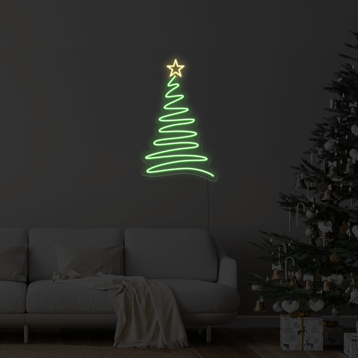 Christmas Tree LED Neon Sign