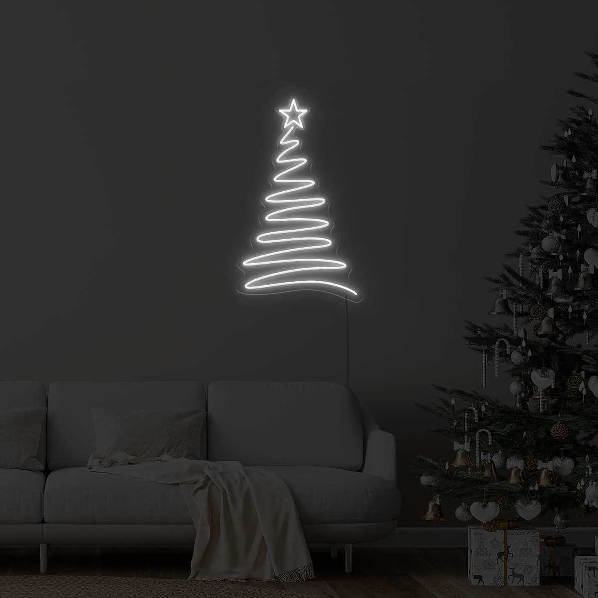 Christmas Tree LED Neon Sign