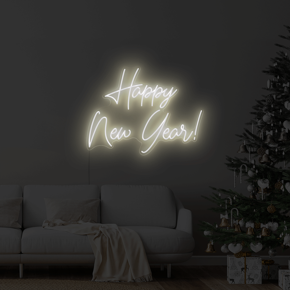 Happy New Year LED Neon Sign