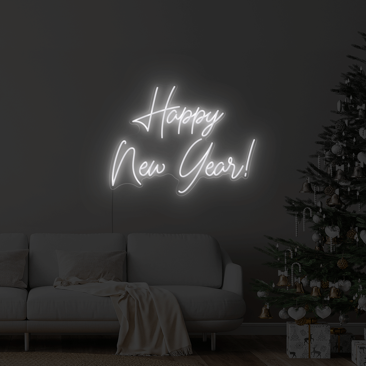 Happy New Year LED Neon Sign