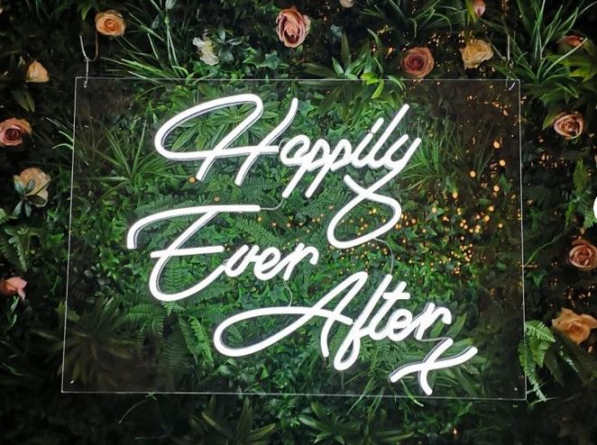 Happily Ever After Neon Sign