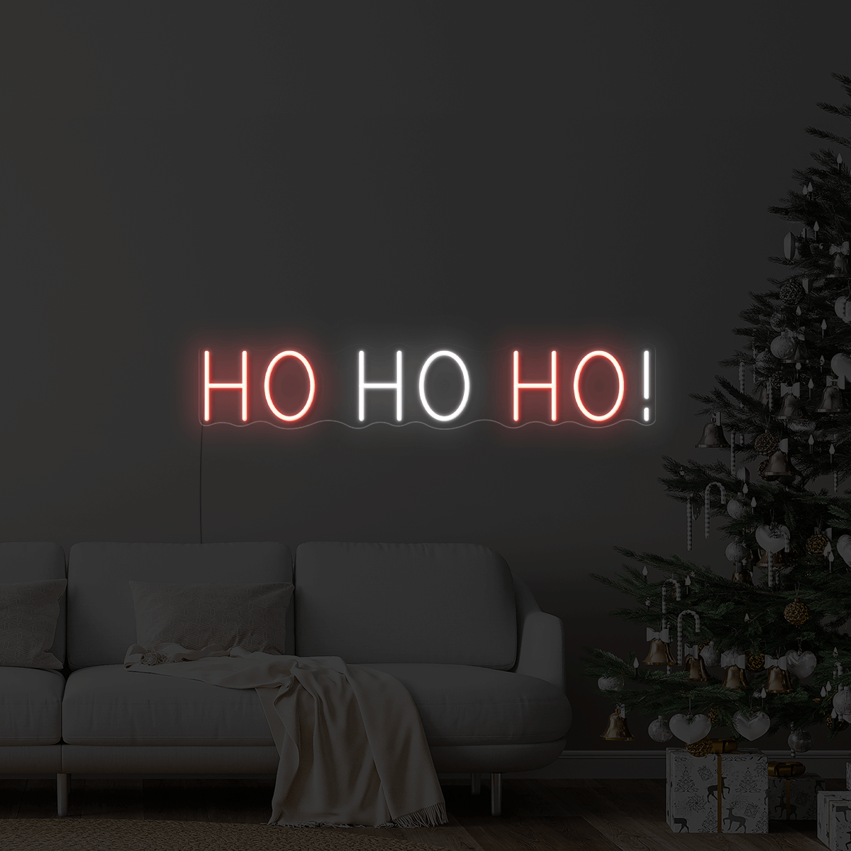 HO HO HO LED Neon Sign