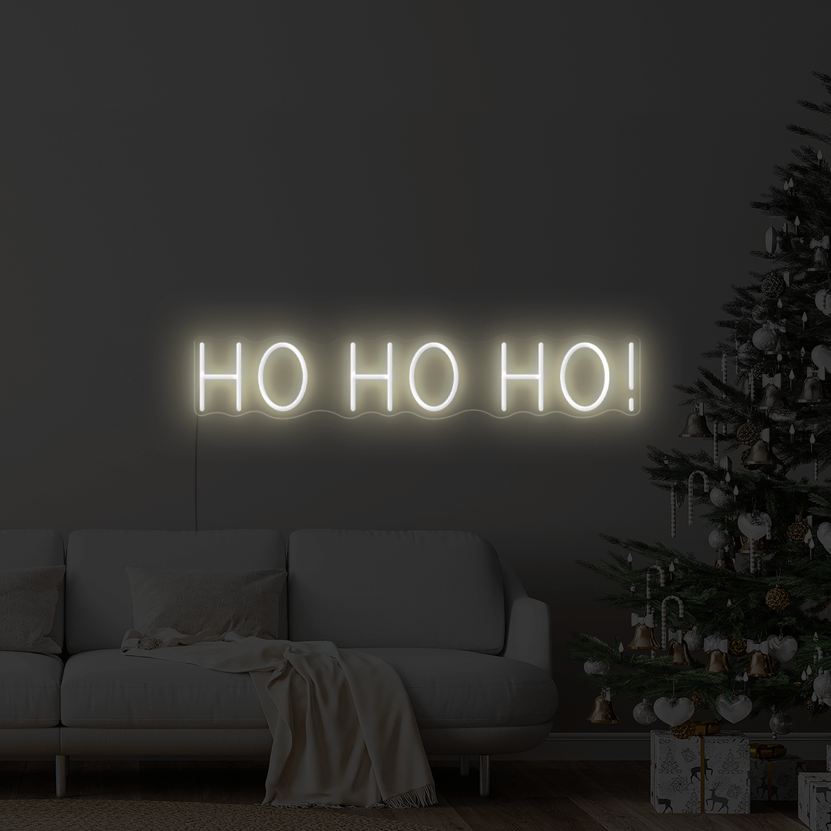 HO HO HO LED Neon Sign