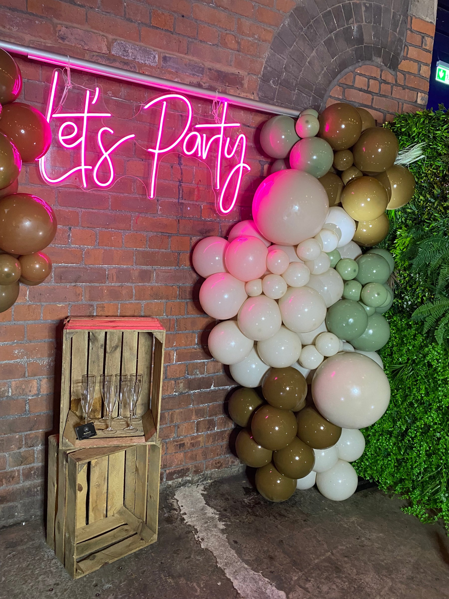 Let's Party Neon Sign