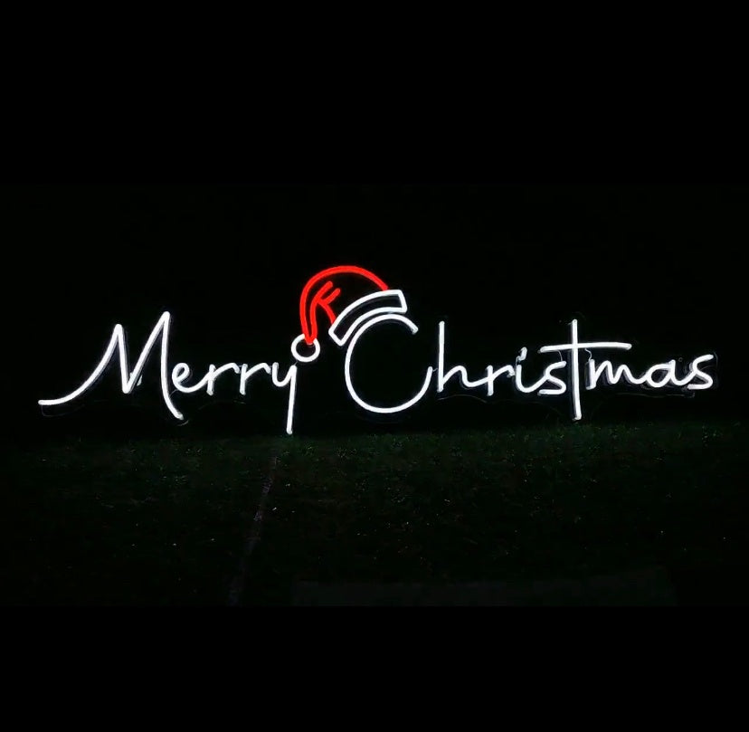 Merry Christmas Neon Sign