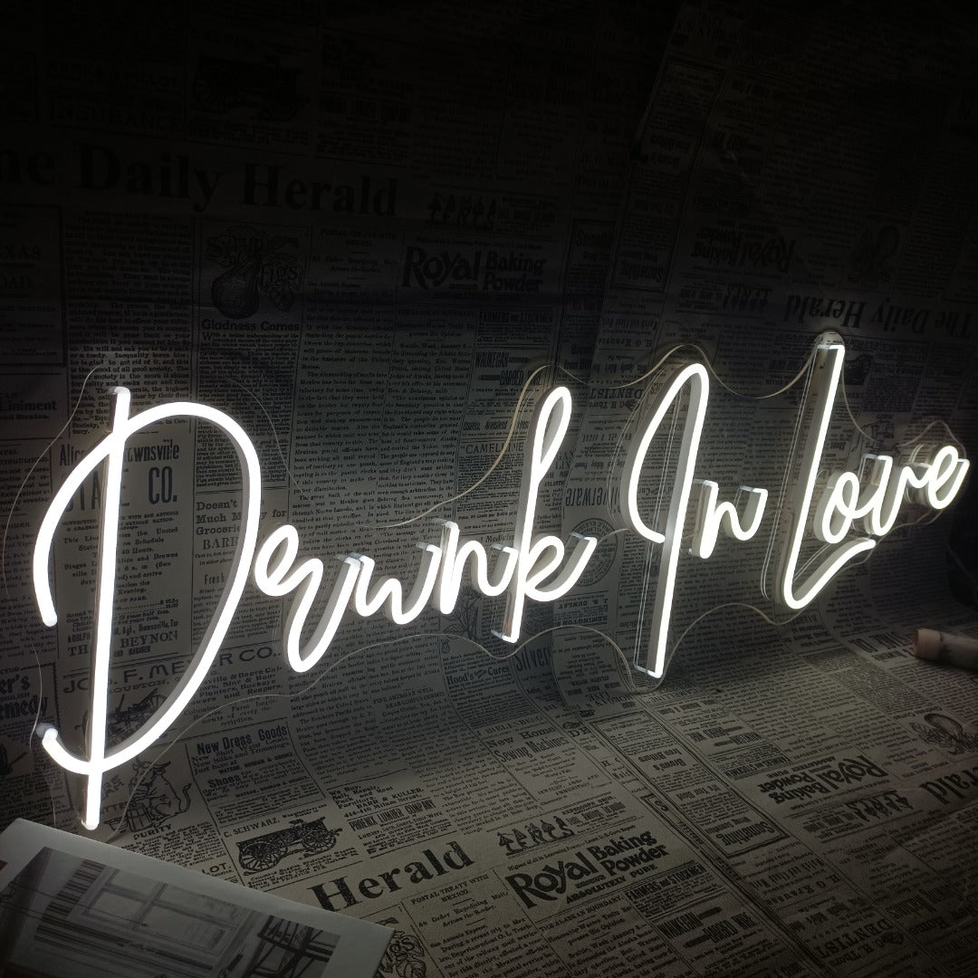 Drunk In Love Neon Sign