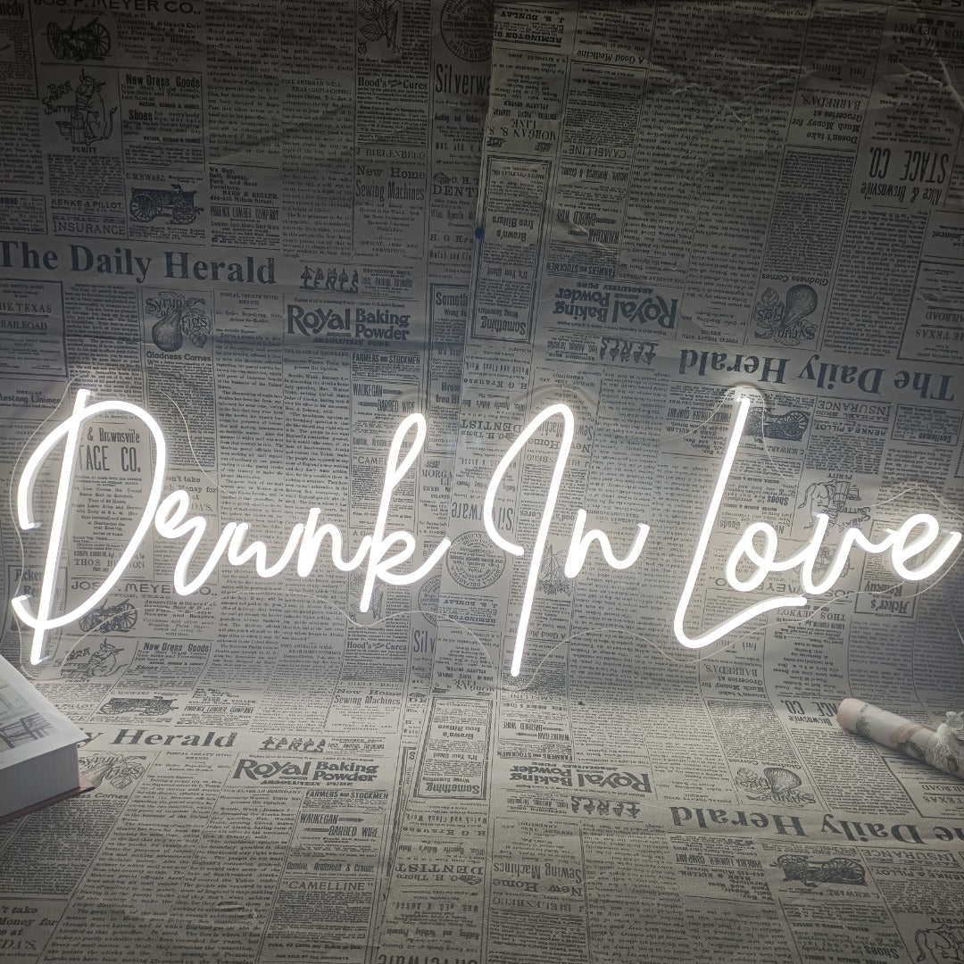 Drunk In Love Neon Sign