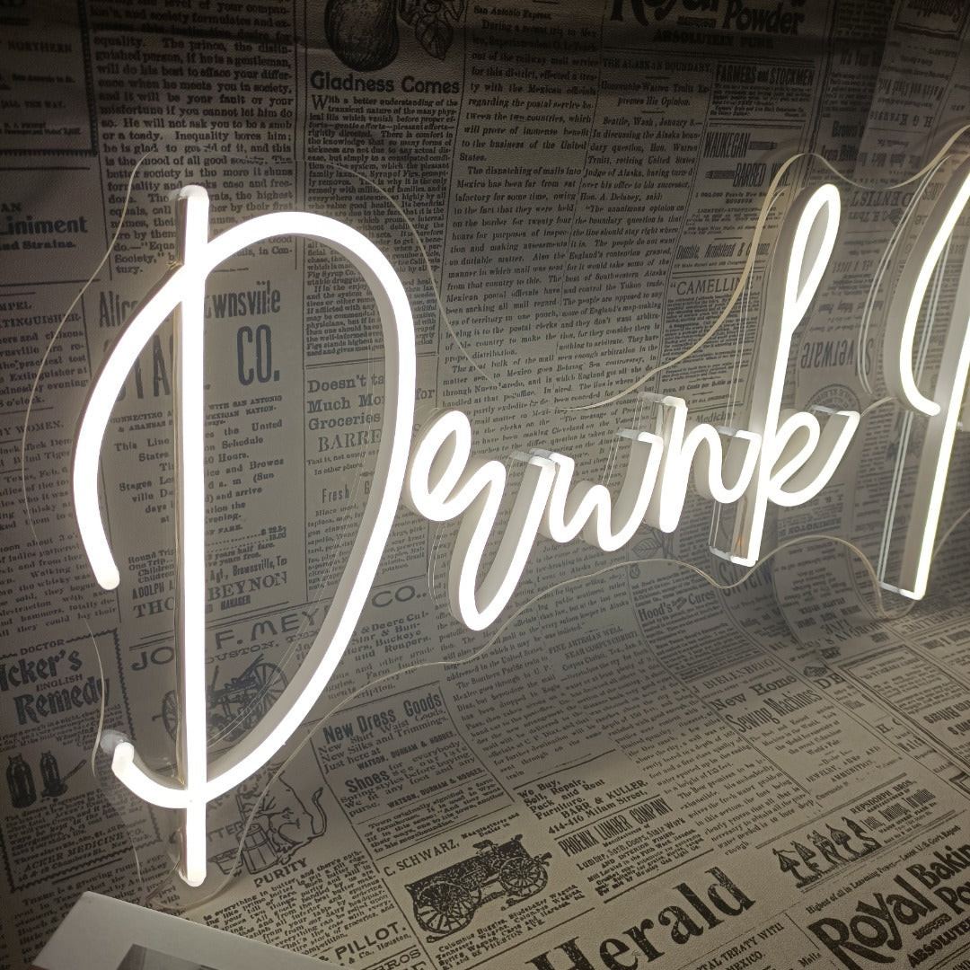 Drunk In Love Neon Sign