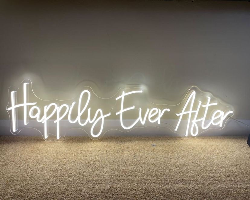 Happily Ever After Neon Sign