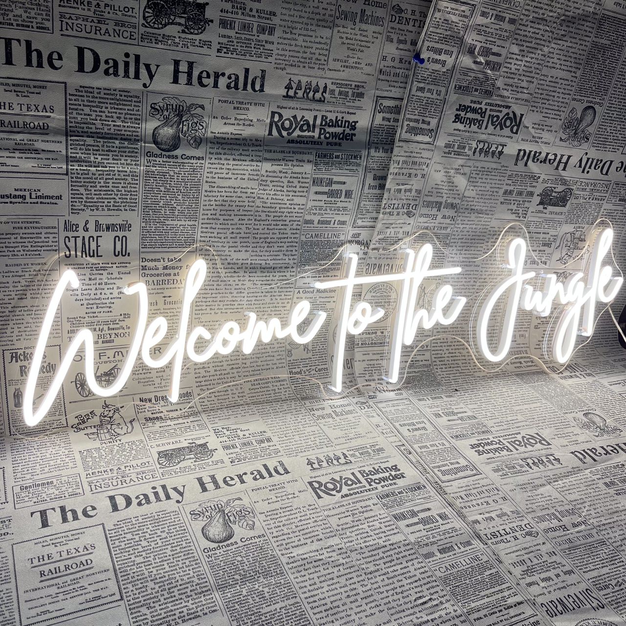 Welcome to the Jungle Neon