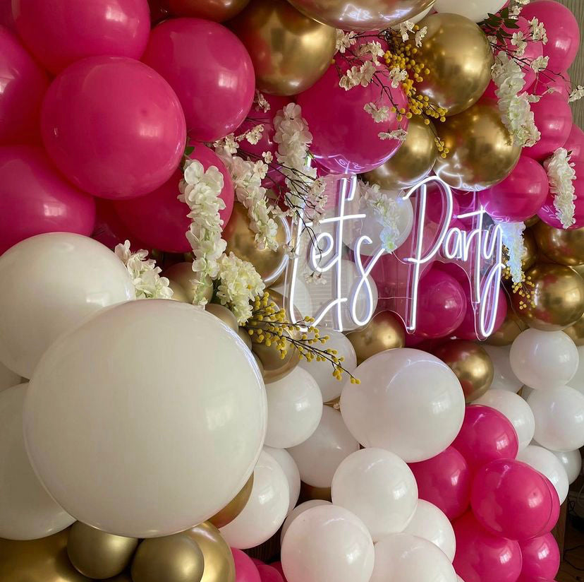 Let's Party Neon Sign