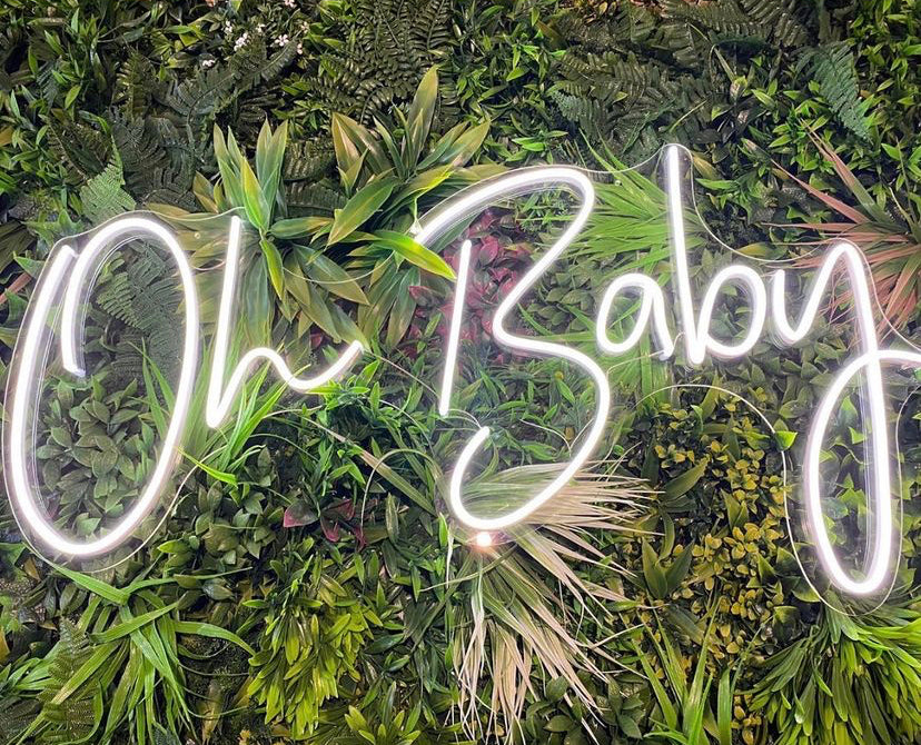 Oh Baby Neon Sign