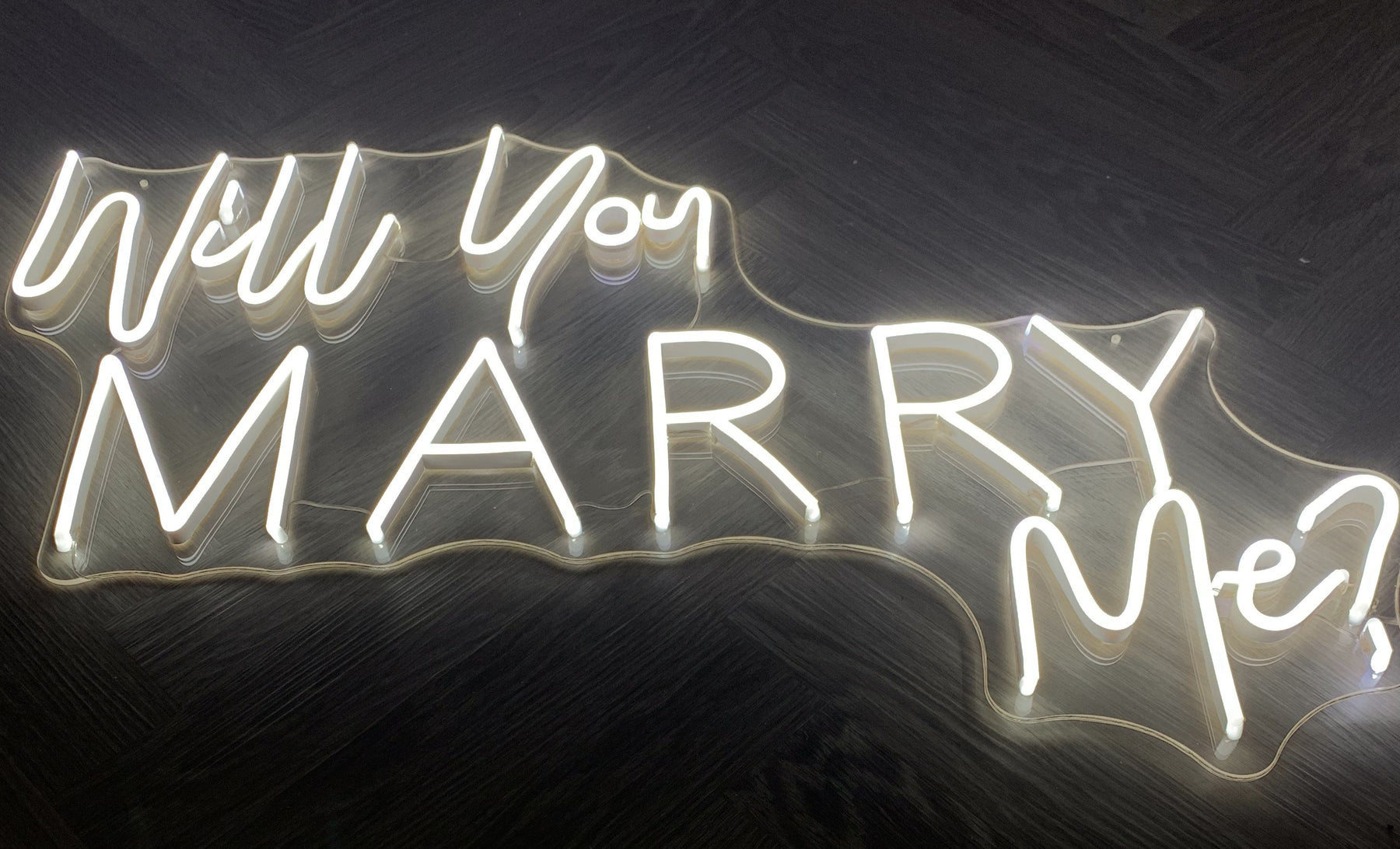 Will You Marry Me Neon Sign