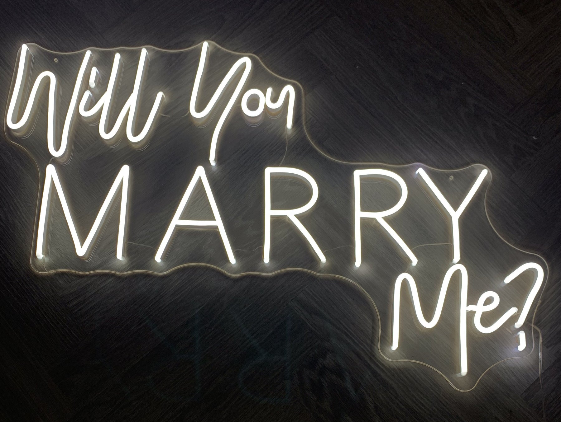 Will You Marry Me Neon Sign