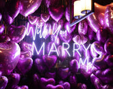 Will You Marry Me Neon Sign