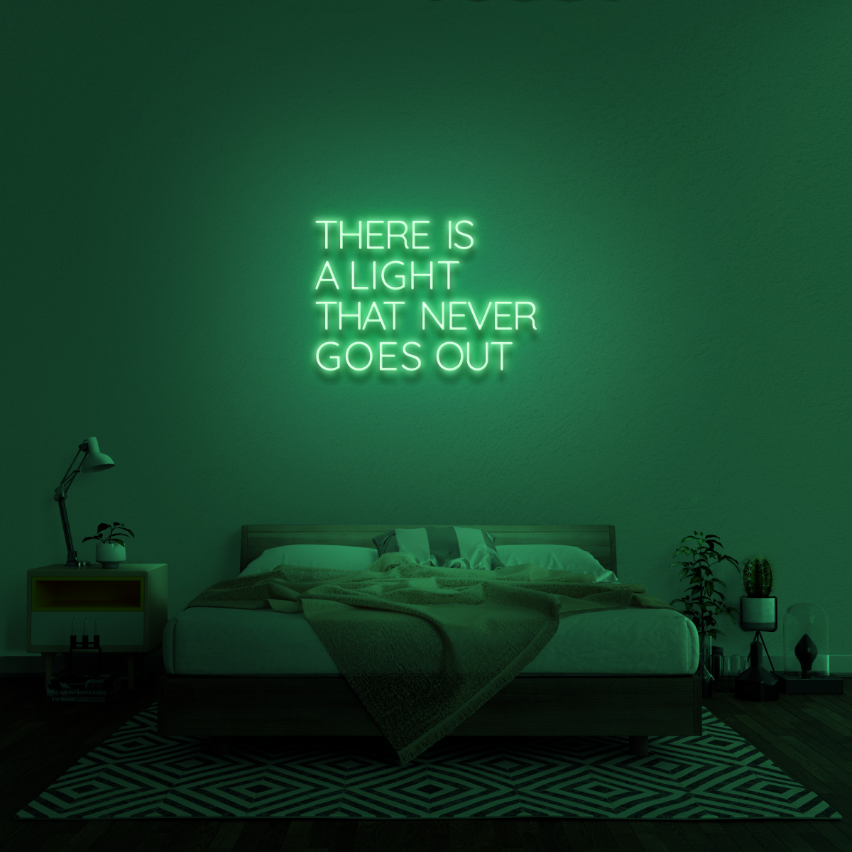 'There Is A Light That Never Goes Out' Neon Sign