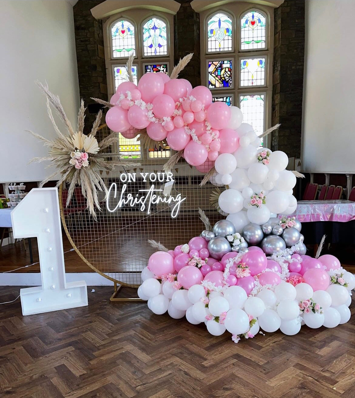 On Your Christening Neon Sign