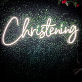 Christening Neon Sign