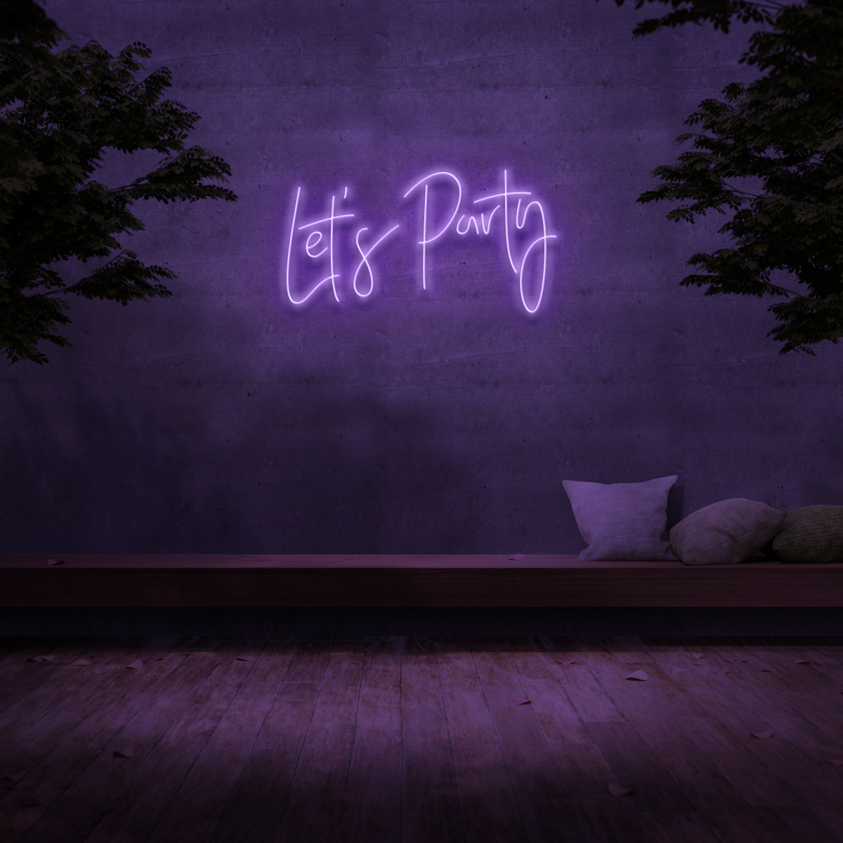 'Let's Party' Neon Sign
