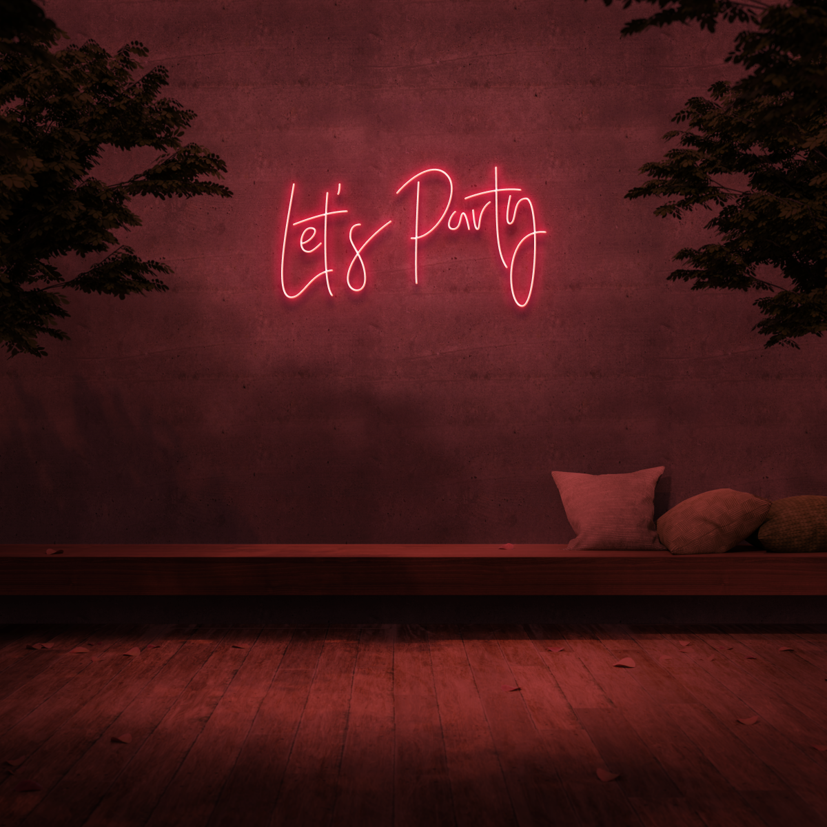 'Let's Party' Neon Sign