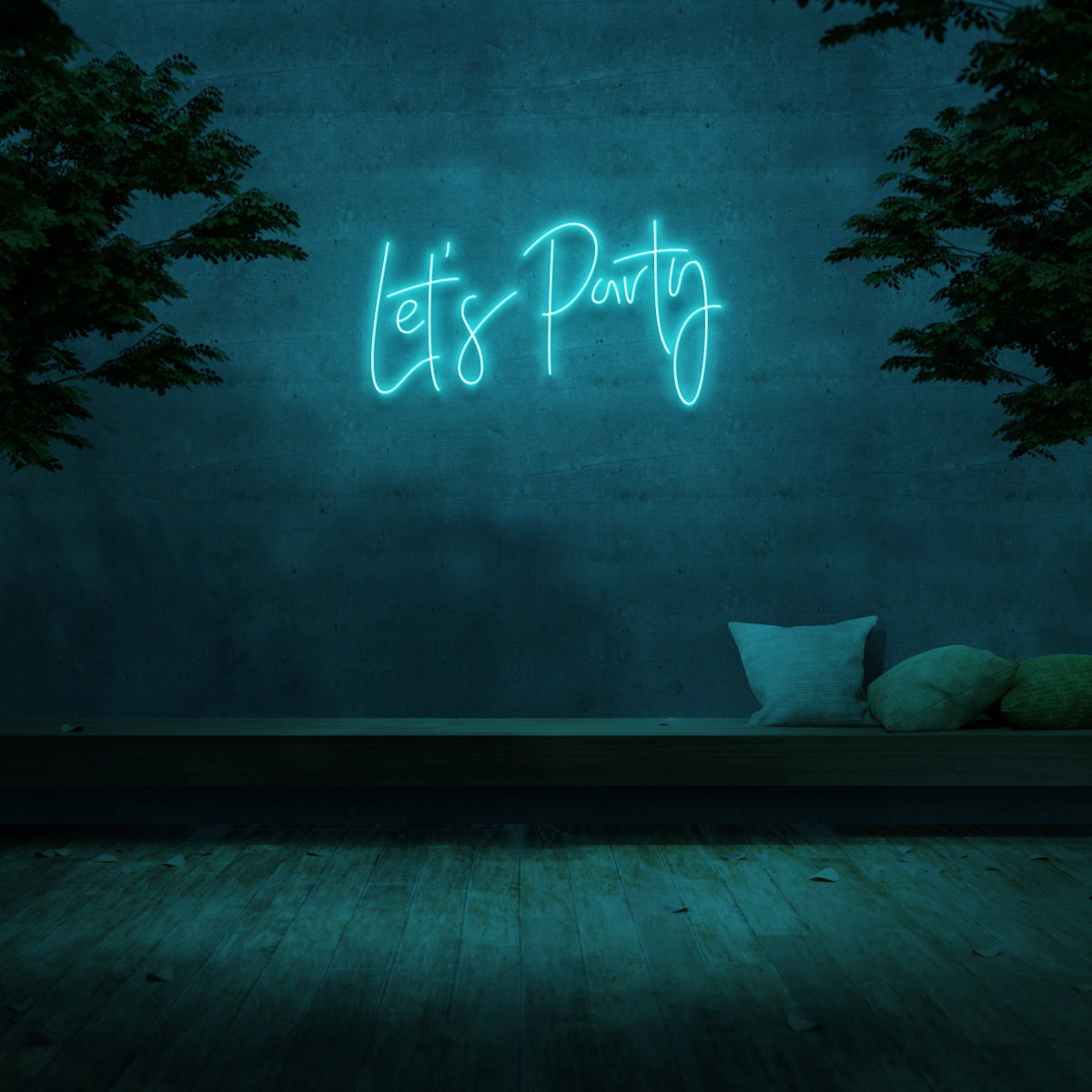 'Let's Party' Neon Sign
