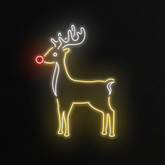 Reindeer Neon Sign