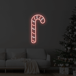 Christmas Candy Canes LED Neon Sign