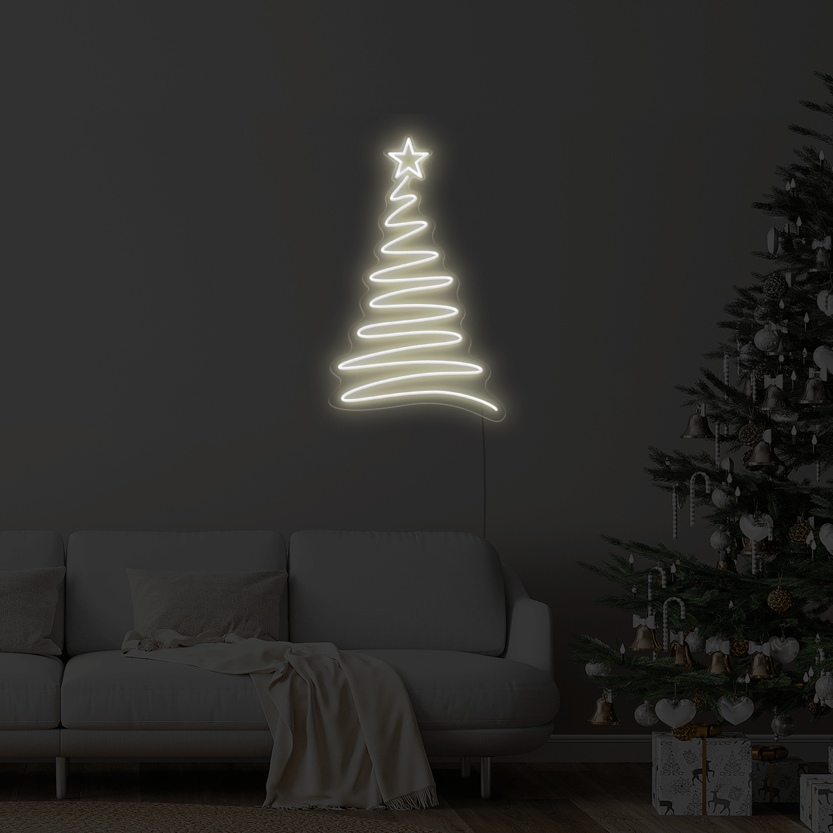 Christmas Tree LED Neon Sign
