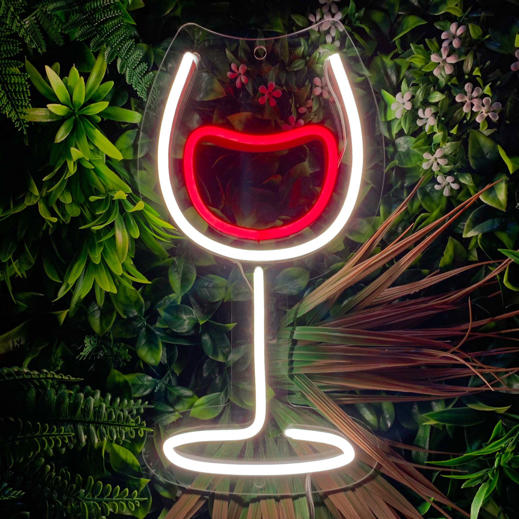 Wine Glass Neon Sign