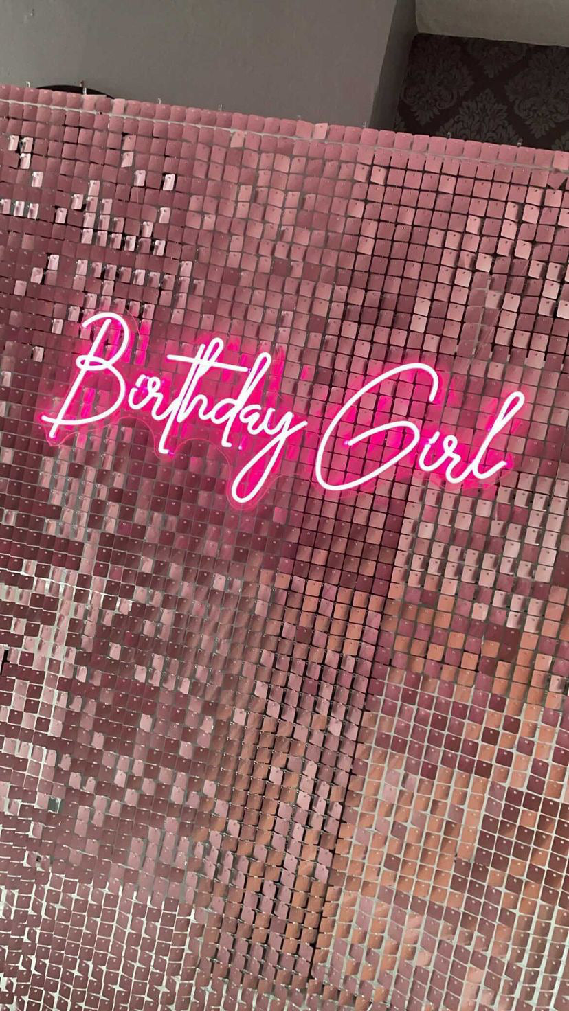 Birthday Girl Neon Sign