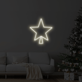 Christmas Star LED Neon Sign