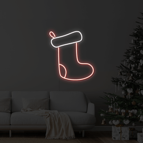 Christmas Stocking LED Neon Sign
