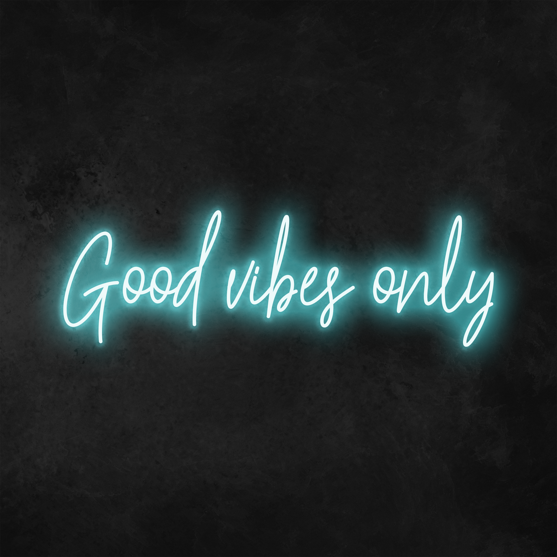 'Good Vibes Only' Neon Sign