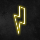 Lightning Bolt Neon Sign