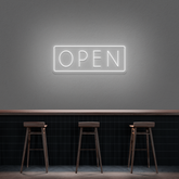 'Open' Neon Sign (Style 2)